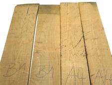 2x Eichenholz Brett Eiche Holz