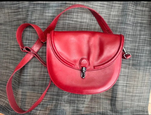 Tasche bordeauxrot aunts and - tasche,
