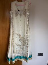 Anarkali Salwar Kameez Lehnga INDISCH PAKISTANISCH ASIATISCH Bollywood Eid Diwali Größe M