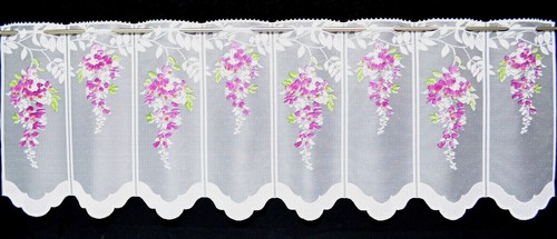 Blumen scheibengardine - blumen,