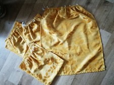 4 Gardinen Vorhänge Gelb je