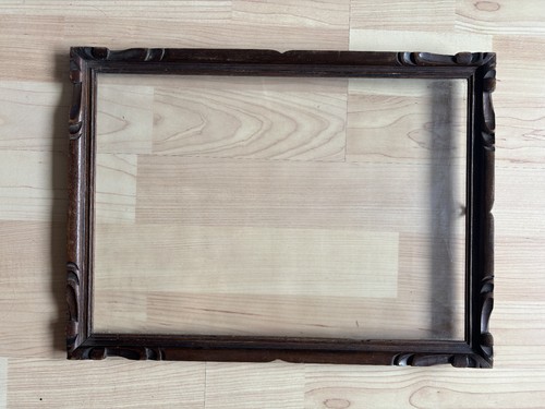 Antiker holz bilderrahmen - antiker, mit