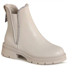 Damen Glitzer Chelsea Boots