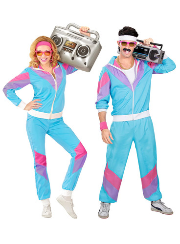 80er trainingsanzug karneval - trainingsanzug,