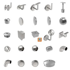 Edelstahl Handlaufhalter