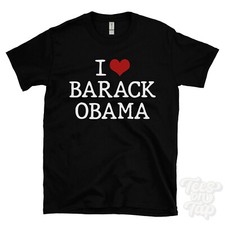 I LOVE BARACK OBAMA T-SHIRT