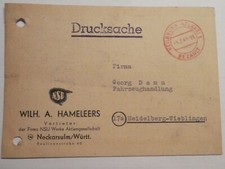 NSU VERTRETER HAMELEERS