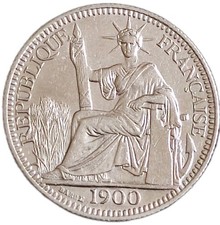 Indo-China 10 Cent de Commerce