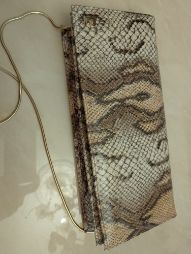 Vintage leder hand - leder, tasche