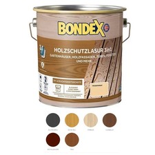 Bondex Holzschutzlasur 3in1 4L Wetterschutzlasur für Außen Farbwahl BEULE