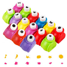 15 Stück Papierstanzer, Mini