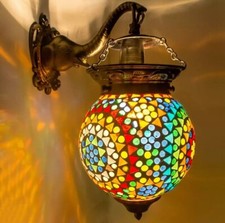 Türkische Marokkanische Mosaik Wand Hänge Lampe Elefant Halterung Leuchte Multi