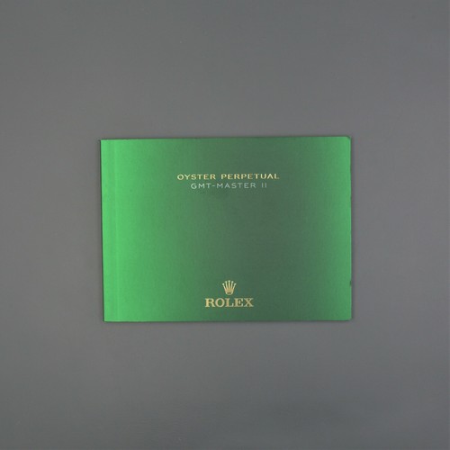 Rolex booklet heft gmt - rolex,
