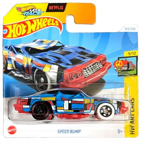 Hot wheels speed bump - hot, art