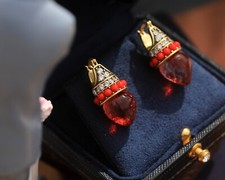 Antike Vergoldete Dormeuse