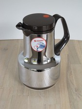 1L Thermoskanne Rotpunkt ANNELIESE 550 Design Silber Isolierkanne 70/80er Chrom