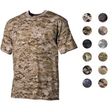 MFH US T-Shirt halbarm BW