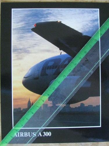 Ansichtskarte airbus 300 - ansichtskarte, a