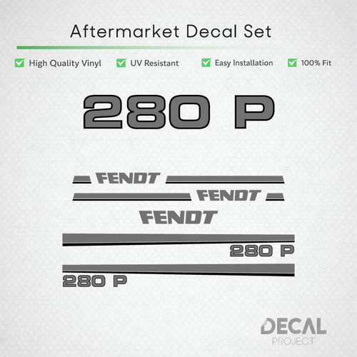 Fendt 280 decal kit - 280,