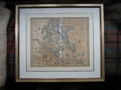Rügen kupferstich merian - kupferstich,