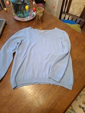 Donna Lane, Damenpullover,  Strickpullover,  Gr.40, 100% Kaschmir, Hellblau