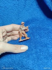 Alte Kleine Soldaten Figur Aus Plastik Made In Hongkong