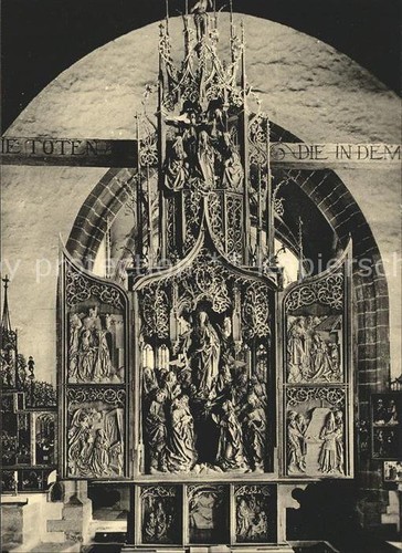 Creglingen marienaltar - creglingen,
