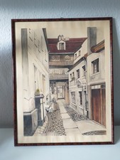 Aquarell Zeichnung Alt Berlin