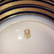 Limoge Teller 6x3 Teile