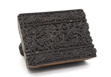 Antiker Blaudruck Druckstempel