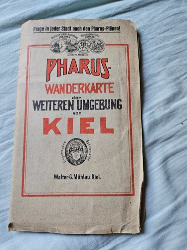 Historische pharus wanderkarte - historische, pharus-wanderkarte
