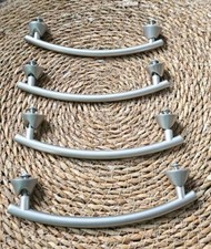 4 Schrankgriffe Möbelgriffe 128 mm Edelstahl matt