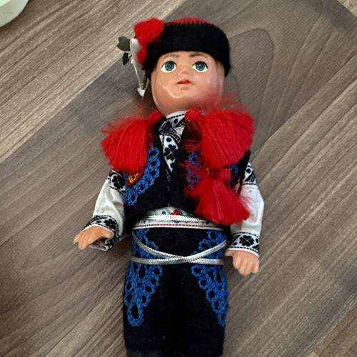 Vintage trachtenpuppe - vintage,
