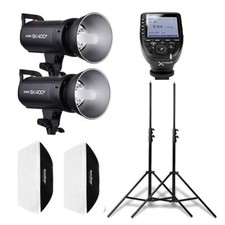 2X Godox SK400II Studio Blitz