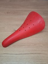 Retro Vintage Fahrradteile NOS SMP Selle Sattel - Rot