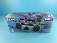 Watson CR 5245 Stereo Kassettenrecorder Radio Tragbarer Player OVP