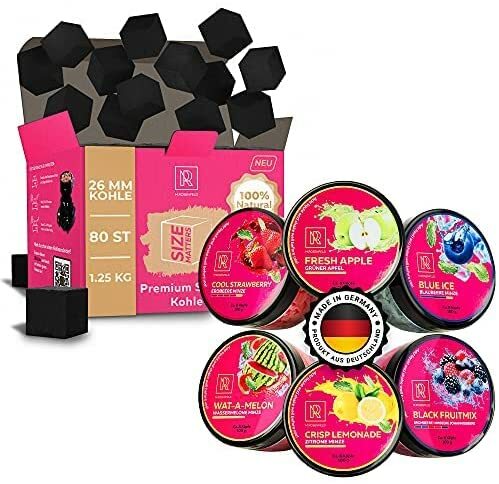 Shisha steine nikotinfrei 6x - steine,
