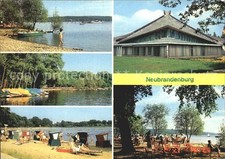 Neubrandenburg Tollensee Bootshafen Freibad Badehaus Kulturpark