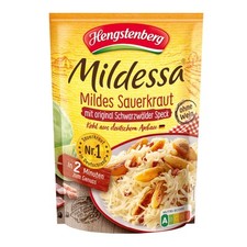 Hengstenberg Mildessa mildes Sauerkraut mit Speck Beutel 400g