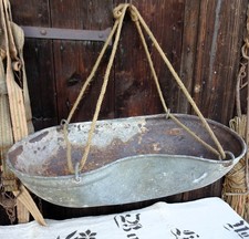 alte Zinkwanne Sähwanne