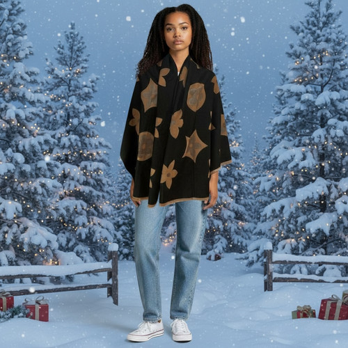 Eleganter damen schal winter - schal,