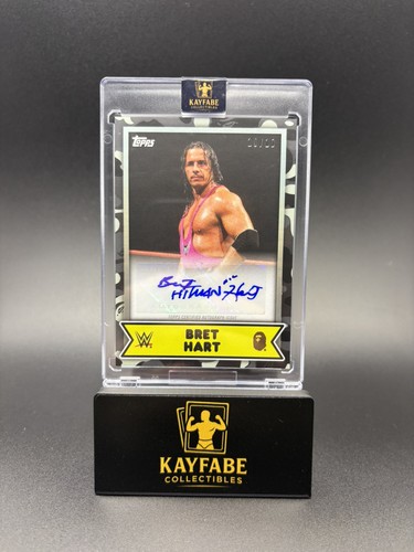 Bret hart 2025 topps wwe - topps, x