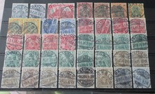 Deutsches Reich/Germania Reichspost. Lot mit nur Top Abschlägen. 