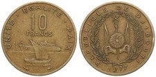 Republique de Djibouti - 10 Francs 1977-2017 - verschiedene Jahrgänge