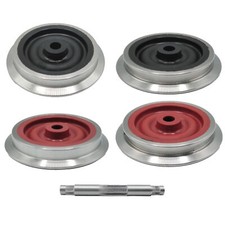 Laufrad mit Edelstahl-Radkranz