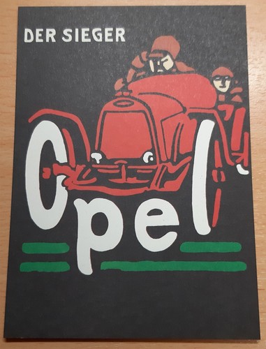 Postkarte original werbung - postkarte,