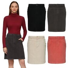 S.OLIVER Damen Cord-Rock mit