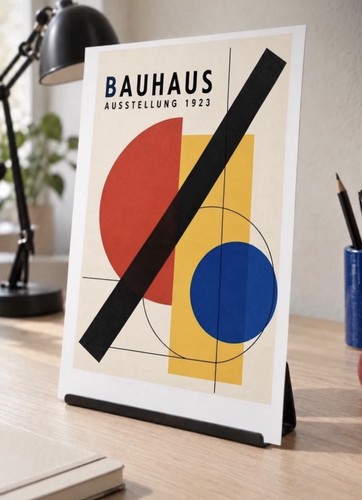 Poster kunstplakat bauhaus - poster/kunstplakat, „bauhaus