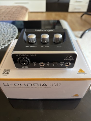 Behringer um2 phoria - u-phoria, usb
