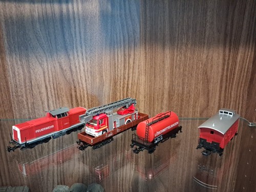 Märklin feuerwehr zug - märklin, 212